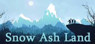 Snow Ash Land background image