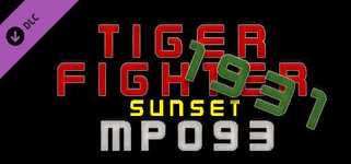 Tiger Fighter 1931 Sunset MP093 background image