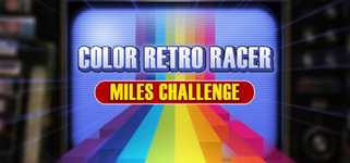 FIRST STEAM GAME VHS - COLOR RETRO RACER : MILES CHALLENGE background image