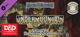 Fantasy Grounds - D&D Classics: Undermountain I: The Lost Level (2E) background image