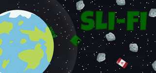 SLI-FI: 2D Planet Platformer background image