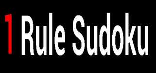 1 Rule Sudoku background image