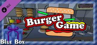 Blue Box Game: BurgerGame background image