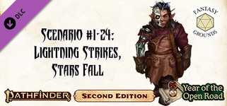 Fantasy Grounds - Pathfinder 2 RPG - Pathfinder Society Scenario #1-24: Lightning Strikes, Stars Fall cover image