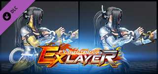 FIGHTING EX LAYER - Color Gold/Silver: Shirase background image