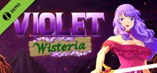 Violet Wisteria Demo background image