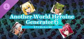 RPG Maker MZ - Another World Heroine Generator 6 for MZ cover image