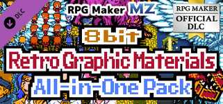 RPG Maker MZ - 8bit Retro Graphic Materials All-in-One Pack background image
