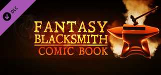 Fantasy Blacksmith Comic Book cover image