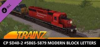 Trainz Plus DLC - CP SD40-2 #5865-5879 Modern Block Letters cover image