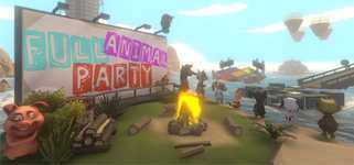 Full Animal Party background image