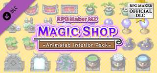 RPG Maker MZ - Magic Shop Animated Interior Pack background image