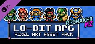 RPG Maker MZ - Lo-Bit RPG Pixel Art Asset Pack background image