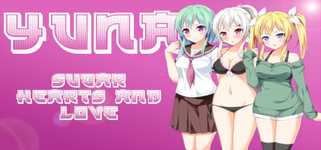 YUNA: Sugar hearts and Love background image
