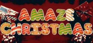 aMAZE Christmas background image