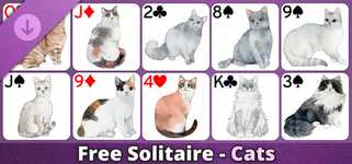 Free Solitaire - Cats background image