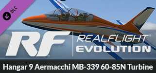 RealFlight Evolution - Hangar 9 Aermacchi MB-339 60-85N Turbine background image