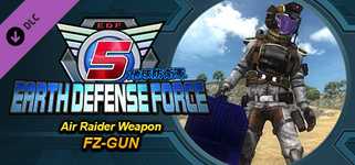 EARTH DEFENSE FORCE 5 - Air Raider Weapon: FZ-GUN background image