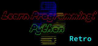 Learn Programming: Python - Retro background image