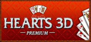 Hearts 3D Premium background image