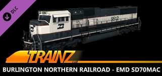 Trainz Plus DLC - Burlington Northern Railroad - EMD SD70MAC background image