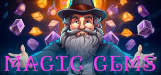 Magic gems background image