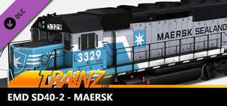 Trainz 2022 DLC - EMD SD40-2 - Maersk background image