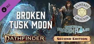 Fantasy Grounds - Pathfinder 2 RPG - Quest for the Frozen Flame AP 1: Broken Tusk Moon background image
