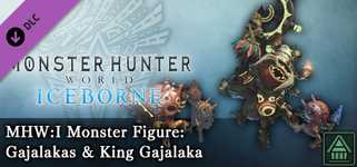 Monster Hunter World: Iceborne - MHW:I Monster Figure: Gajalakas & King Gajalaka background image