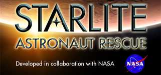 Starlite: Astronaut Rescue - Developed in Collaboration with NASA background image