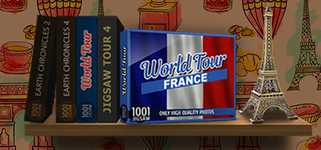 1001 Jigsaw. World Tour: France background image