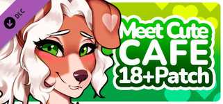 Meet Cute: Cafe - 18+ Adult Only Patch background image