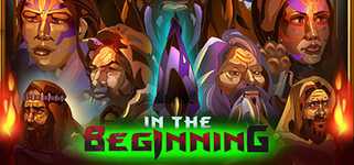 In the beginning background image