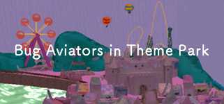 Bug Aviators in Theme Park background image