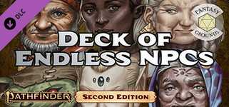Fantasy Grounds - Pathfinder 2 RPG - Deck of Endless NPCs cover image