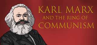 Karl Marx and the Ring of Communism background image
