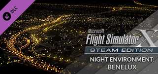 FSX Steam Edition: Night Environment Benelux Add-On background image