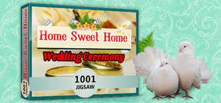 1001 Jigsaw Home Sweet Home Wedding Ceremony cover image