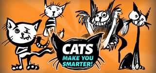 Cats Make You Smarter! background image