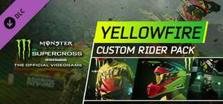 Monster Energy Supercross - Yellowfire Custom Rider Pack background image