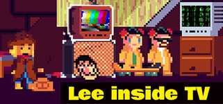 Puzzle Game: Lee inside TV background image