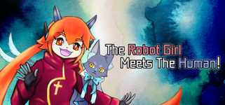 The Robot Girl Meets The Human! background image