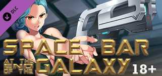 Space Bar at the End of the Galaxy Adults Only 18+ Patch background image