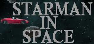 Starman in space background image