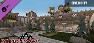 Virtual Battlemap DLC - Elven City background image