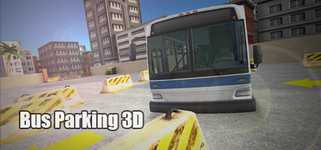 Bus Parking 3D background image