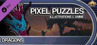Pixel Puzzles Illustrations & Anime - Jigsaw Pack: Dragons cover image