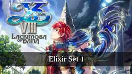 Ys VIII: Lacrimosa of DANA - Elixir Set 1 DLC cover image
