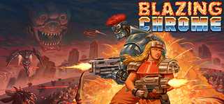 Blazing Chrome background image