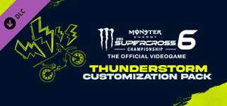 Monster Energy Supercross 6 - Customization Pack Thunderstorm background image
